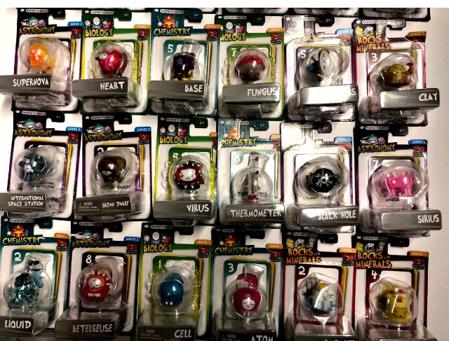 Basher Science Toys: Biology, Chemistry, Astrology, Rocks & Minerals New! U PICK