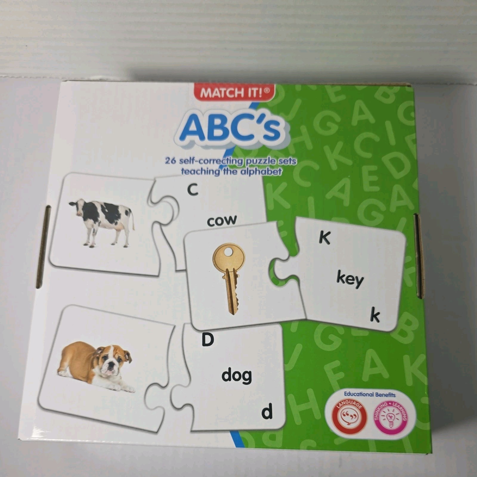 New – The Learning Journey Match It! – ABC’s – Ages 3-6 | 1+ players