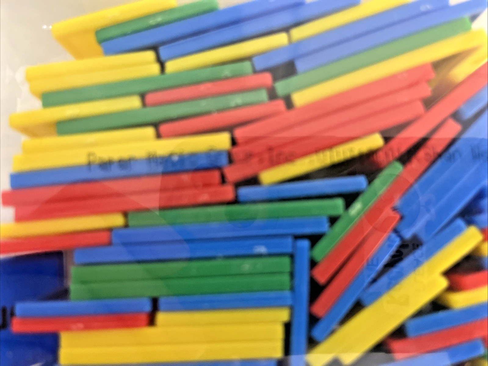 Word Tiles 80-Piece Learning Sentences and Parts of Speech Multi Colors NEW