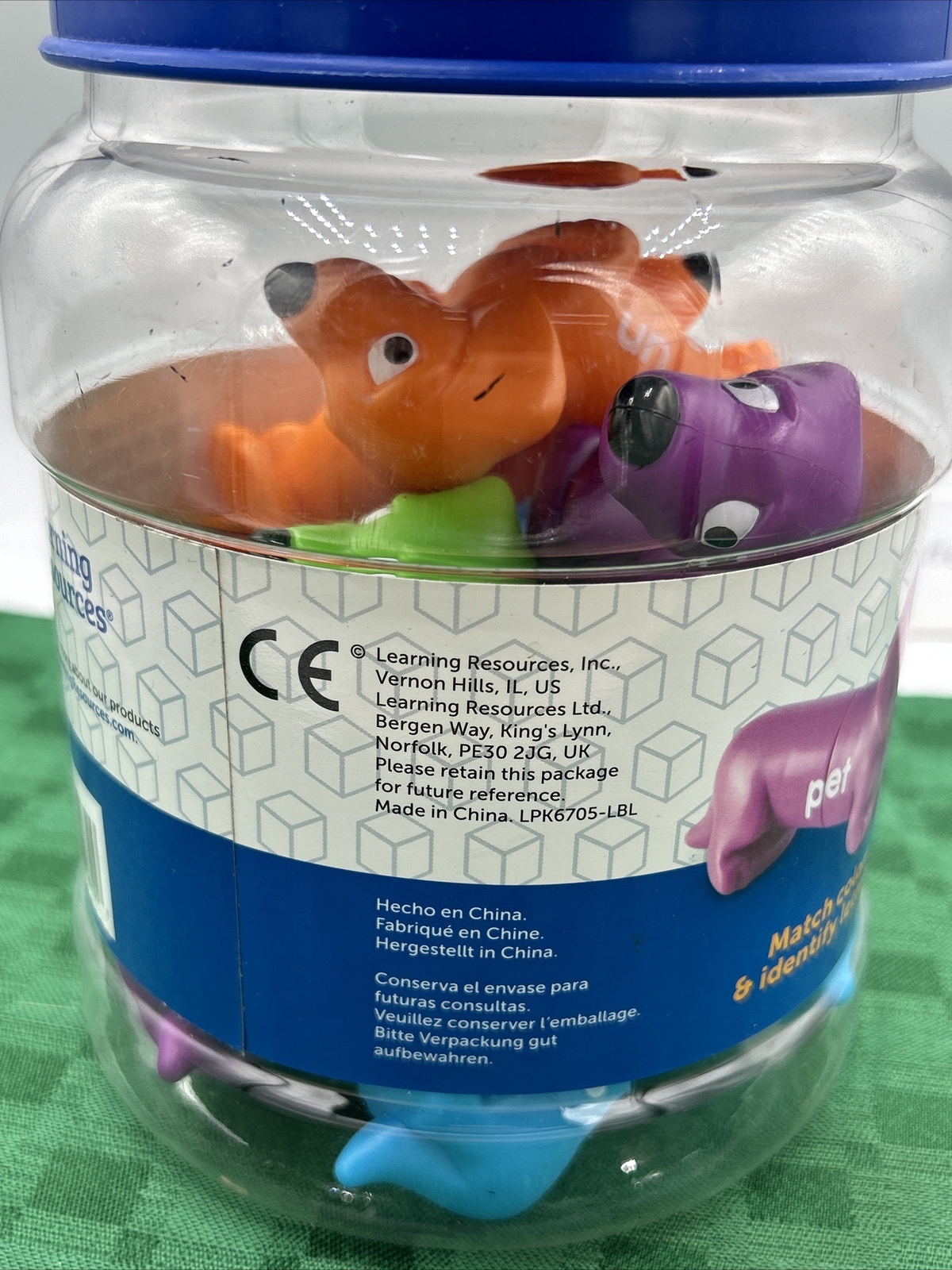 Rhyming Pups Learning Resources Snap-N-Learn Toy 20 Pcs