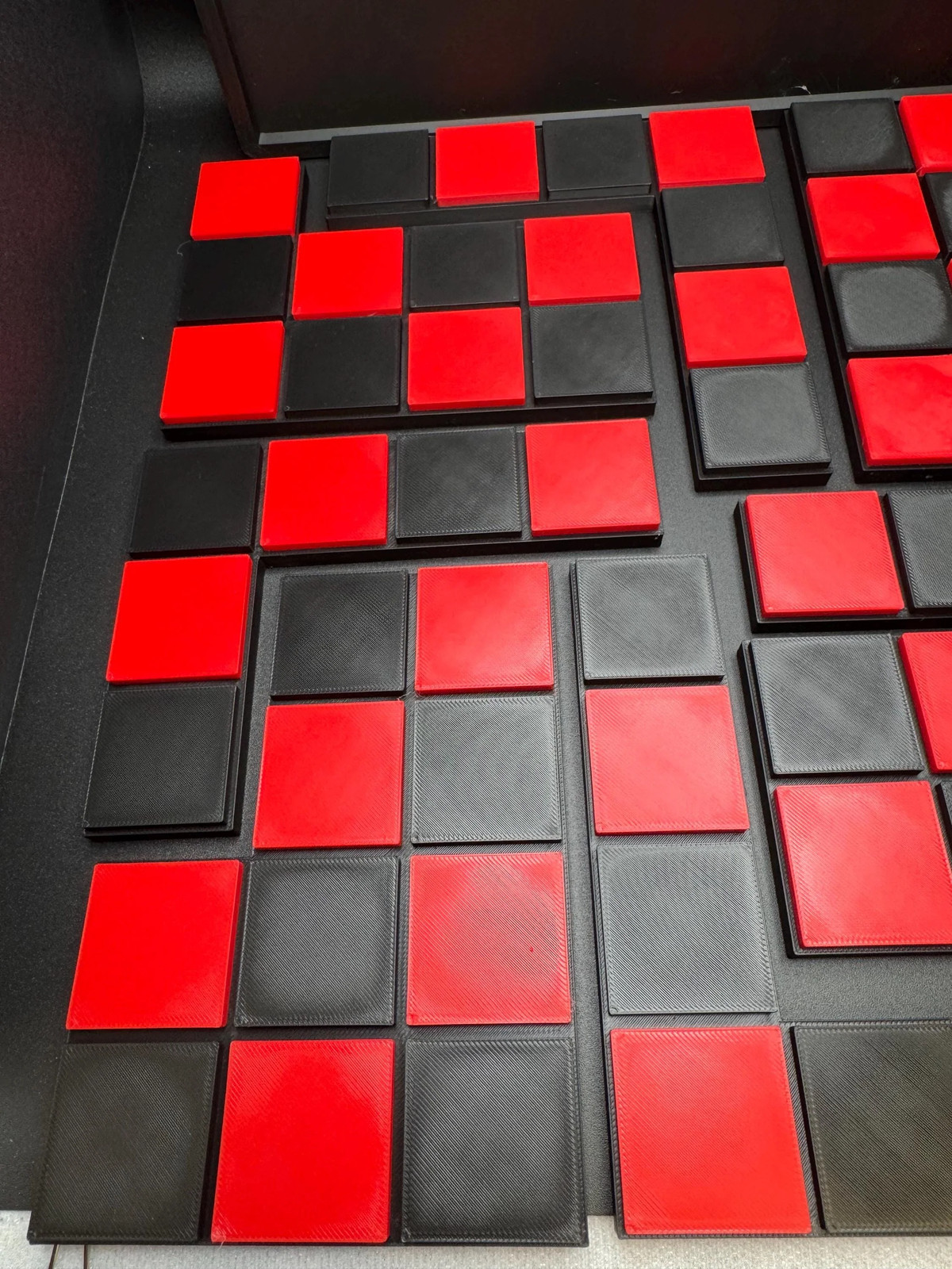 Checkerboard Dissection Puzzle – 8-Piece Brain Teaser, Challenging Puzzle, Gift