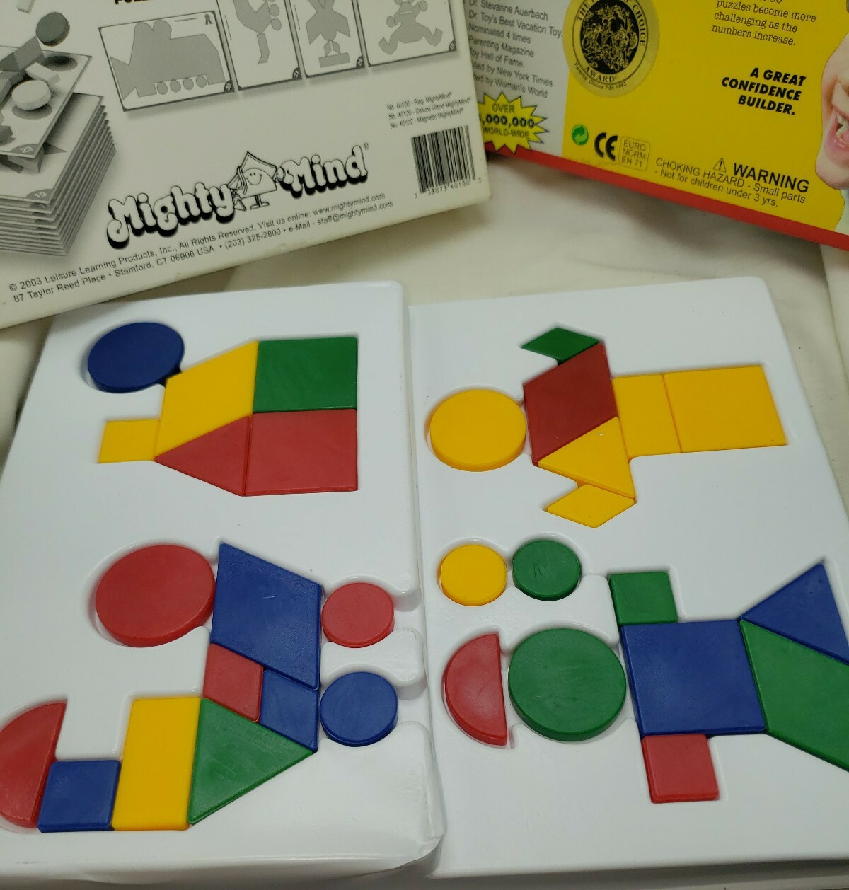 Mighty Mind Puzzle Building Skills Game Parnets Choice Award Hours of Fun