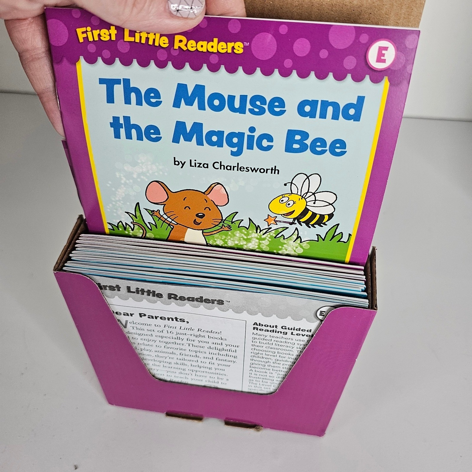 Basic Skills Learning Cards and First Little Readers E F Books Curriculum Set