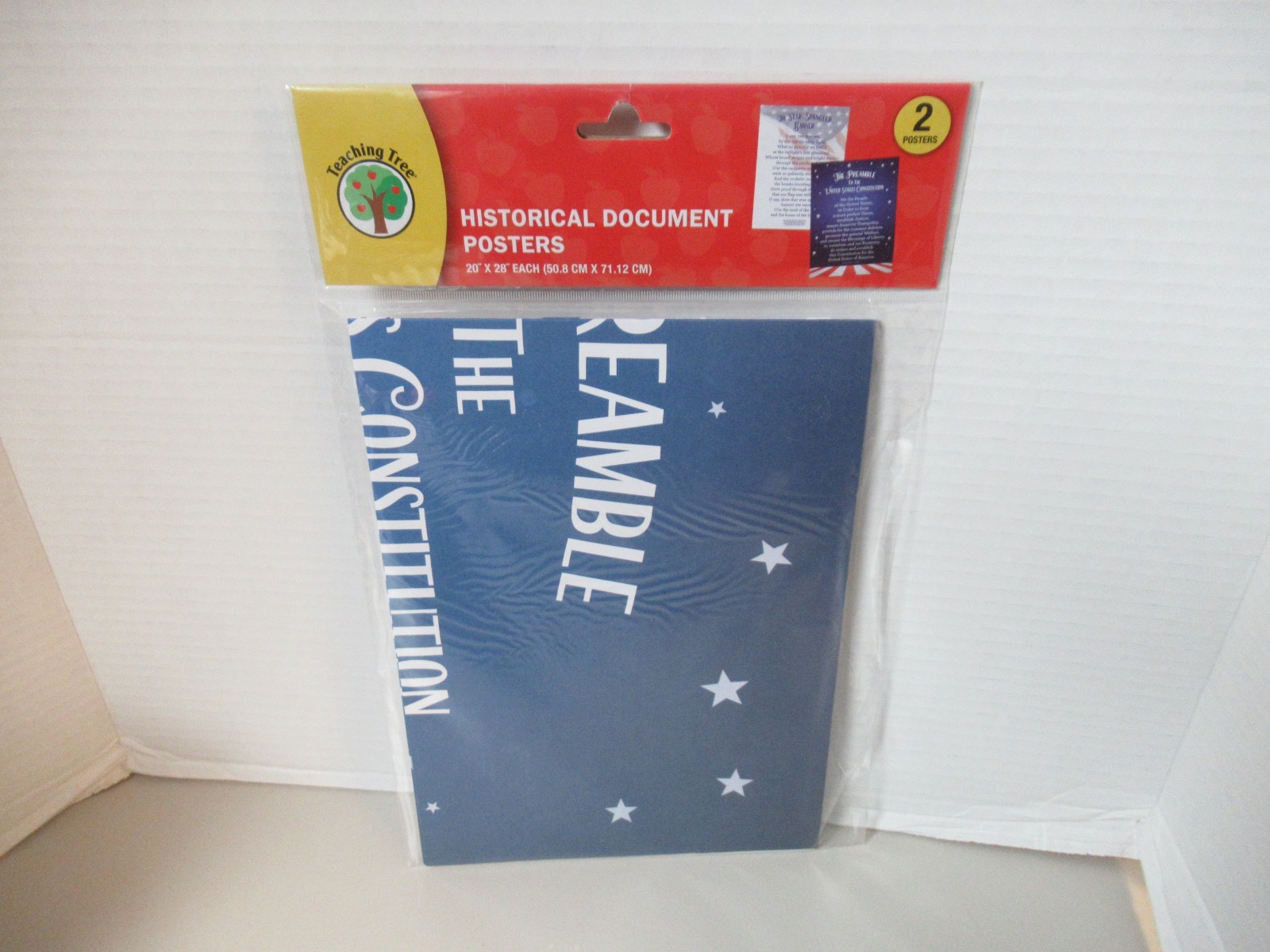 The Star-Spangled Banner &The Preamble Historical Document Posters 2 Posters