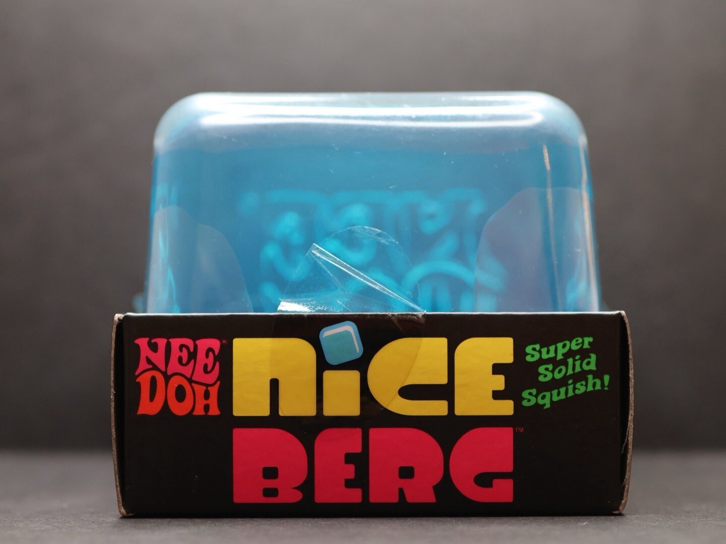 NEE DOH NICE BERG GIANT XL BLUE CUBE – SUPER SOLID SQUISH – AUTHENTIC