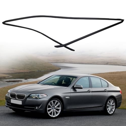51317027916 Rear Windshield Upper Moulding Seal Rubber, Compatible with BMW 5