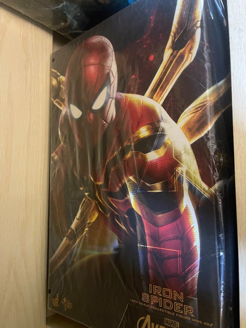 Hot Toys MMS482 Avengers Infinity War Iron Spider Peter Parker Tom Holland #dkau