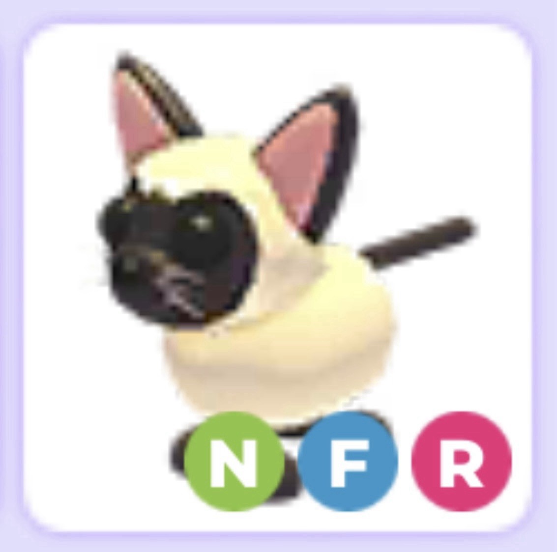 Neon Fly Ride NFR Siamese Cat❤️ Cheap❤️ Adopt Me Pet Virtual