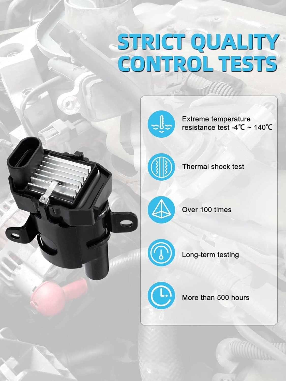 Set of 8 UF262 Ignition Coil Pack (4.8L 5.3L 6.0L) For Chevy Suburban Tahoe