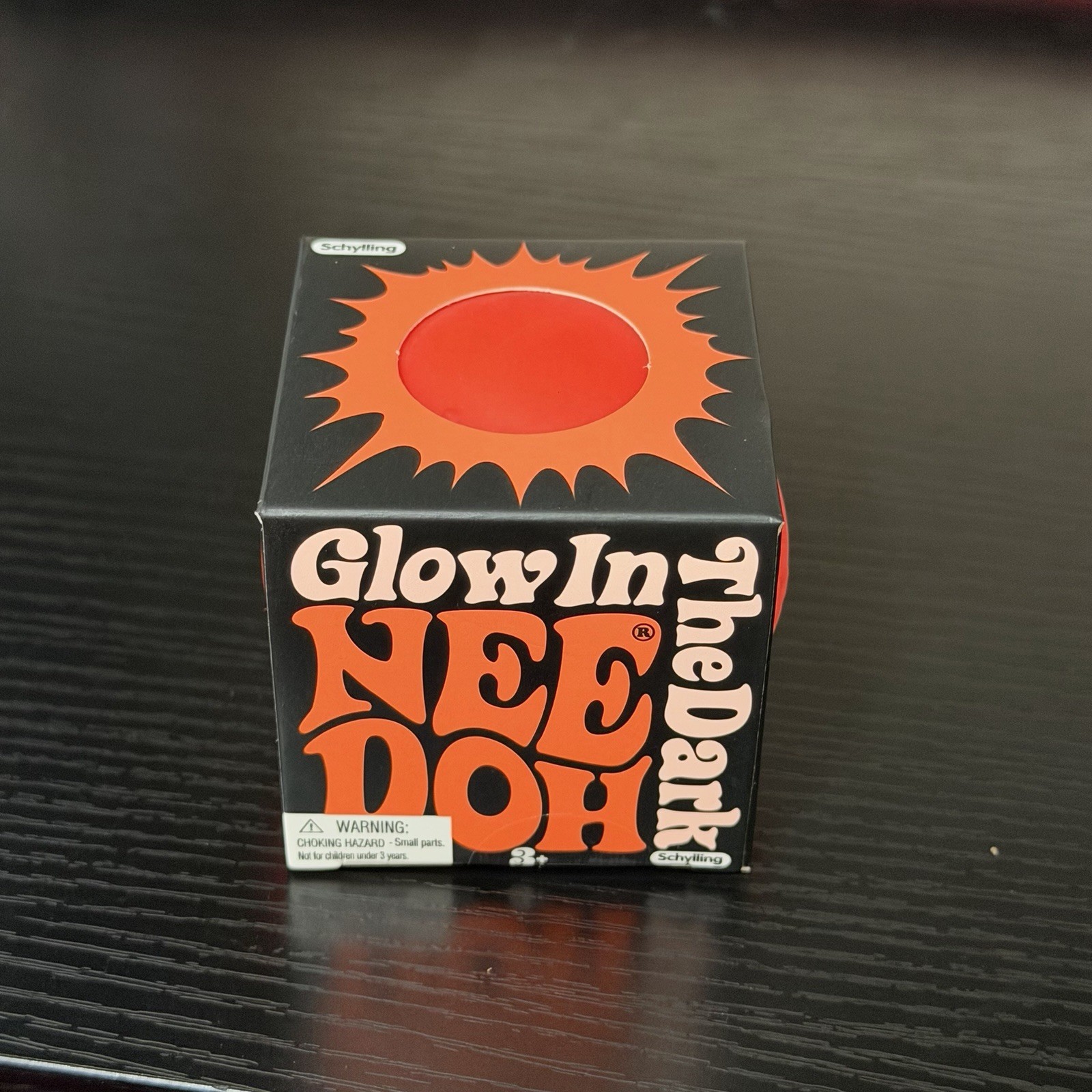 🔥NeeDoh Glow In The Dark Stress Ball Orange🔥 NEW IN BOX! ✨️ SOLD OUT! ✨️