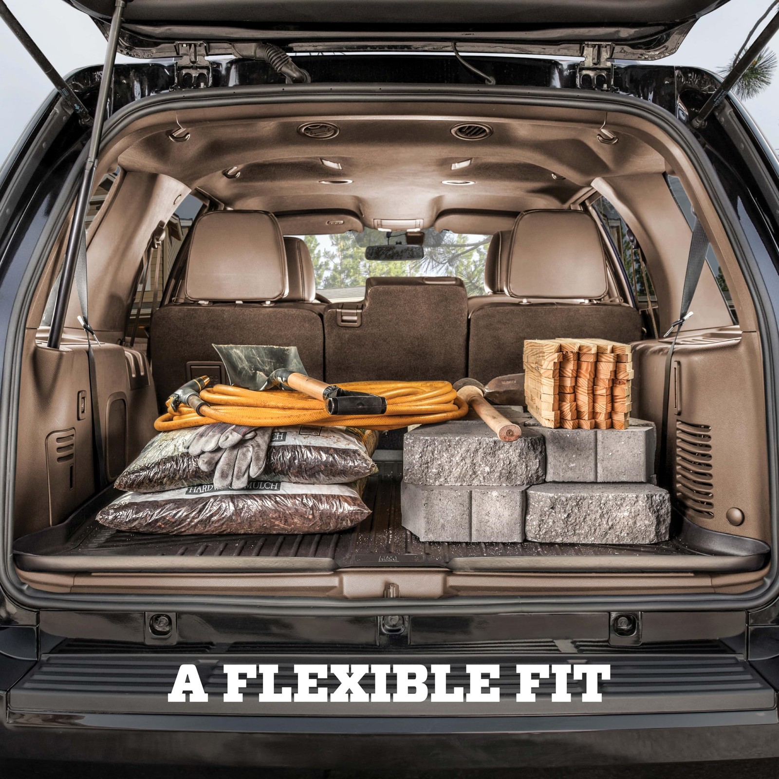 Custom Fit Weatherbeater Cargo Liner for 2021-2026 Chevy Suburban Tahoe Yukon