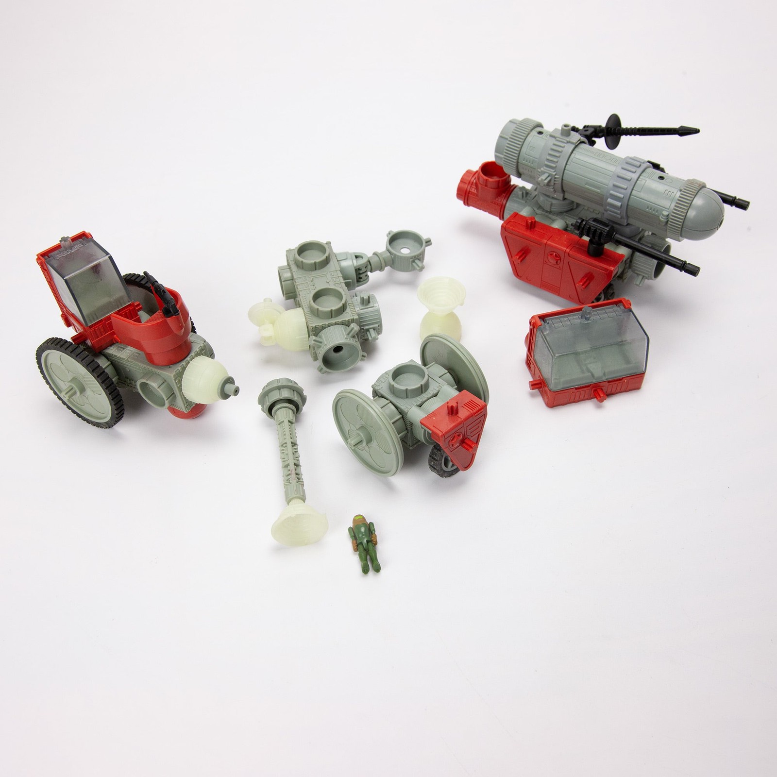 1986 Tonka Legions of Power Parts & Accessories Lot w Figure