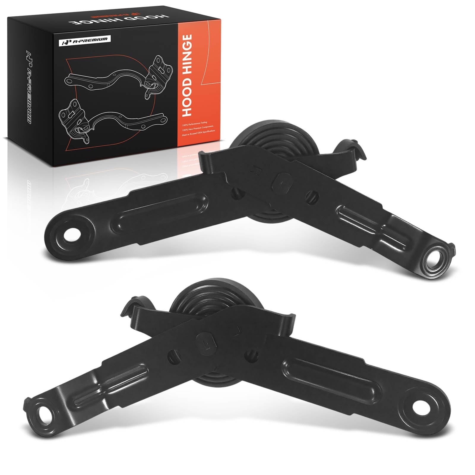 A-Premium Driver and Passenger Side Hood Hinges for Chevy Chevrolet Chevy Sil…