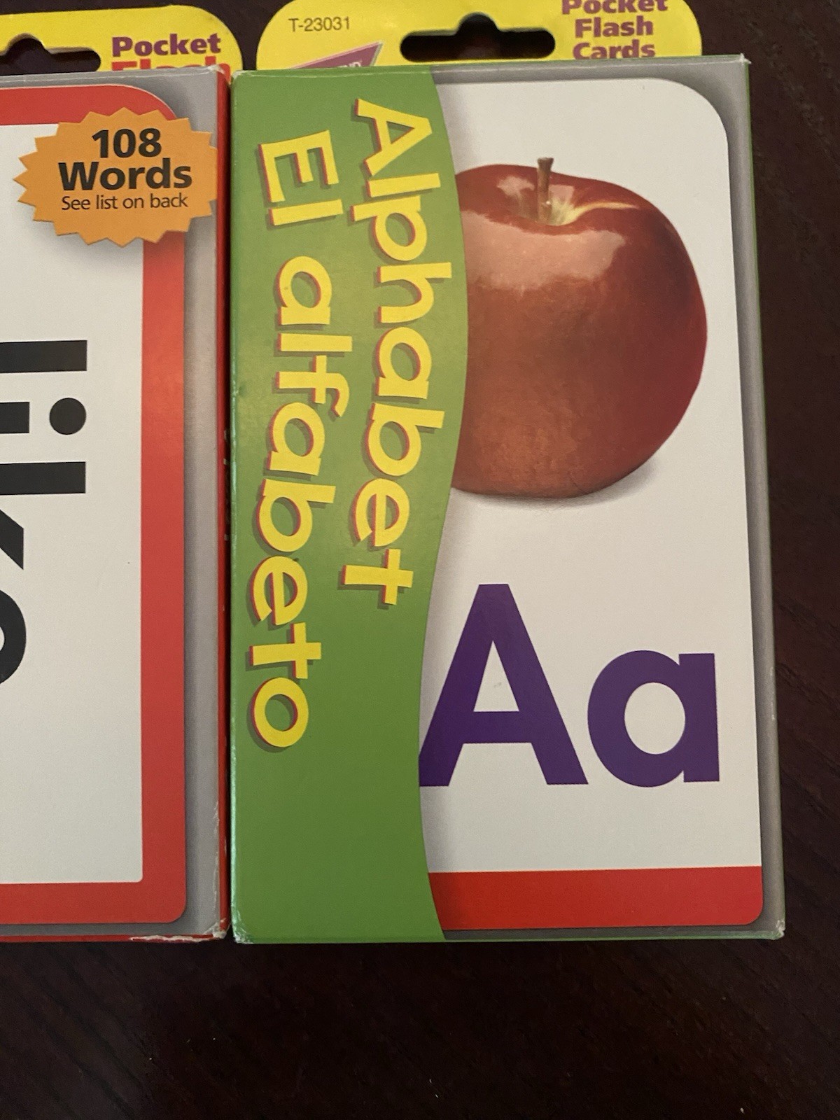 Trend Pocket Flash Cards Including Sight Words, Alphabet And Shapes & Colors