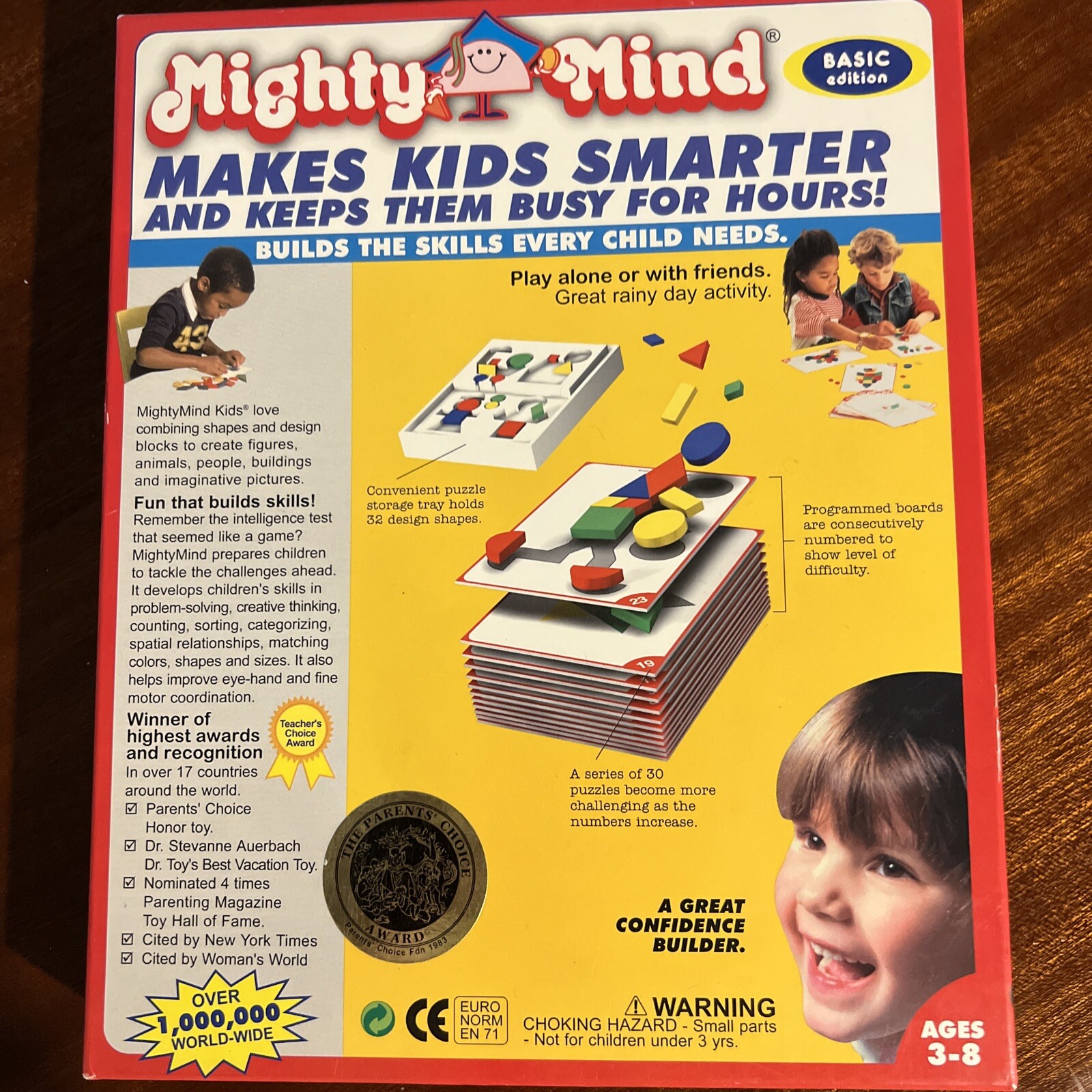 Mighty Mind Puzzles Homeschool Educational Award Winning Toy Game