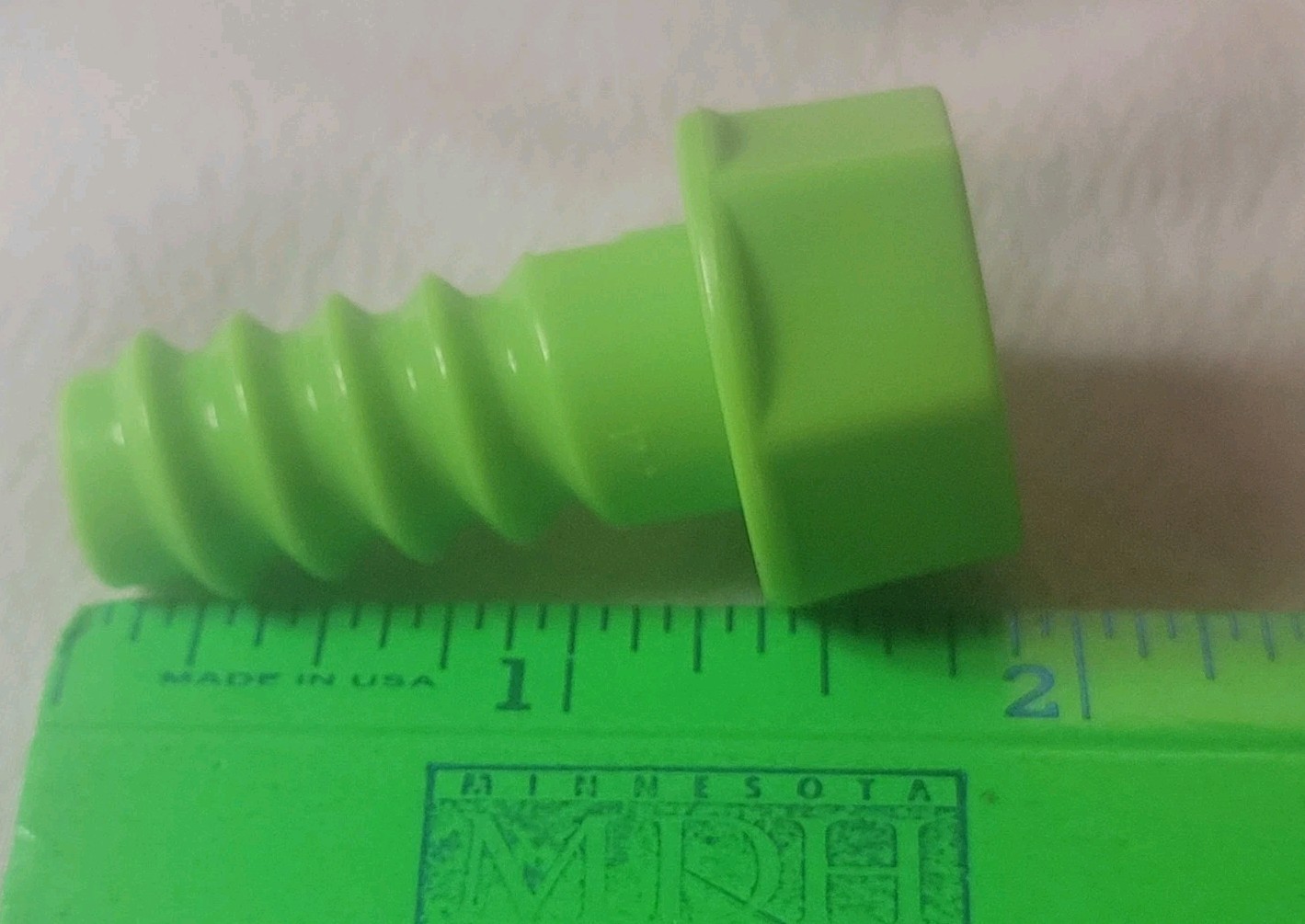 2021 Vtech Drill & Learn Toolbox Pro Replacement 1 7/8″ Green Bolt Only