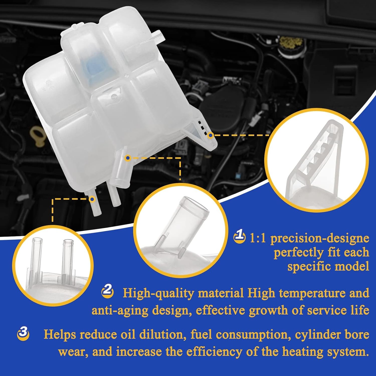 Engine Coolant Reservoir for Mazda 3