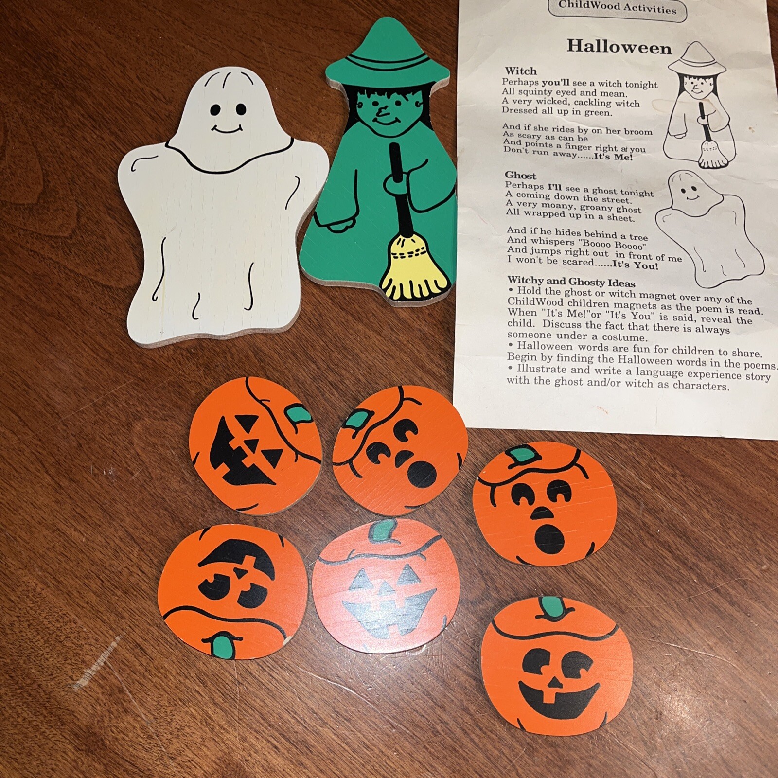 ChildWood Learning Units Magnets, Halloween, classroom, Homeschool