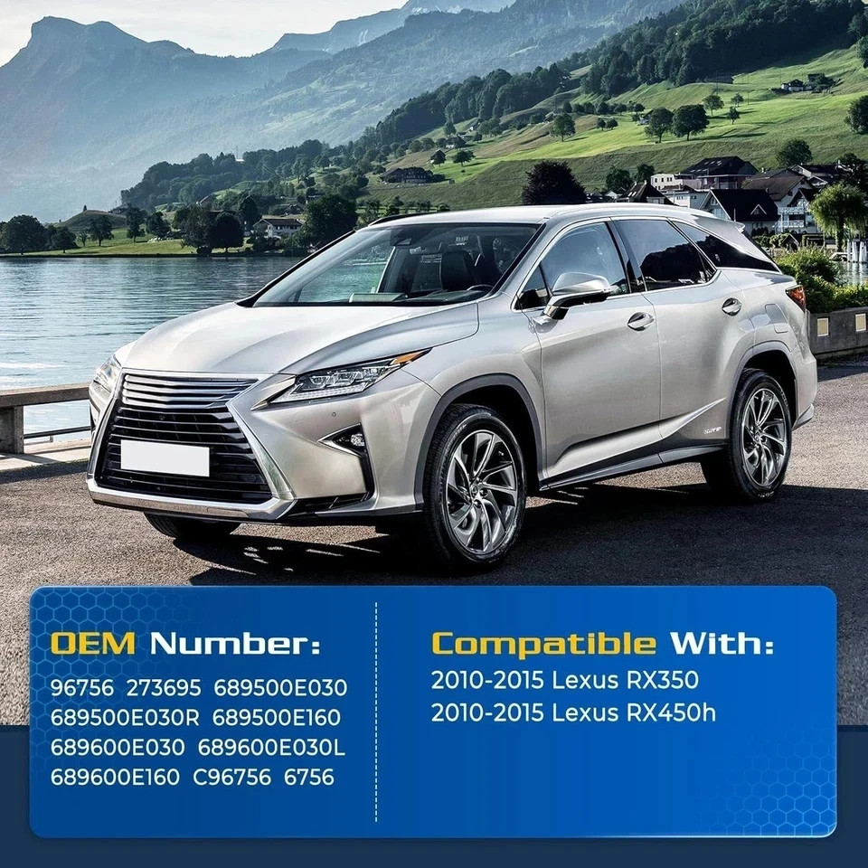 ARANA Rear Hatch Trunk Struts Lift Support for 2010-2015 Lexus RX350 RX450h with