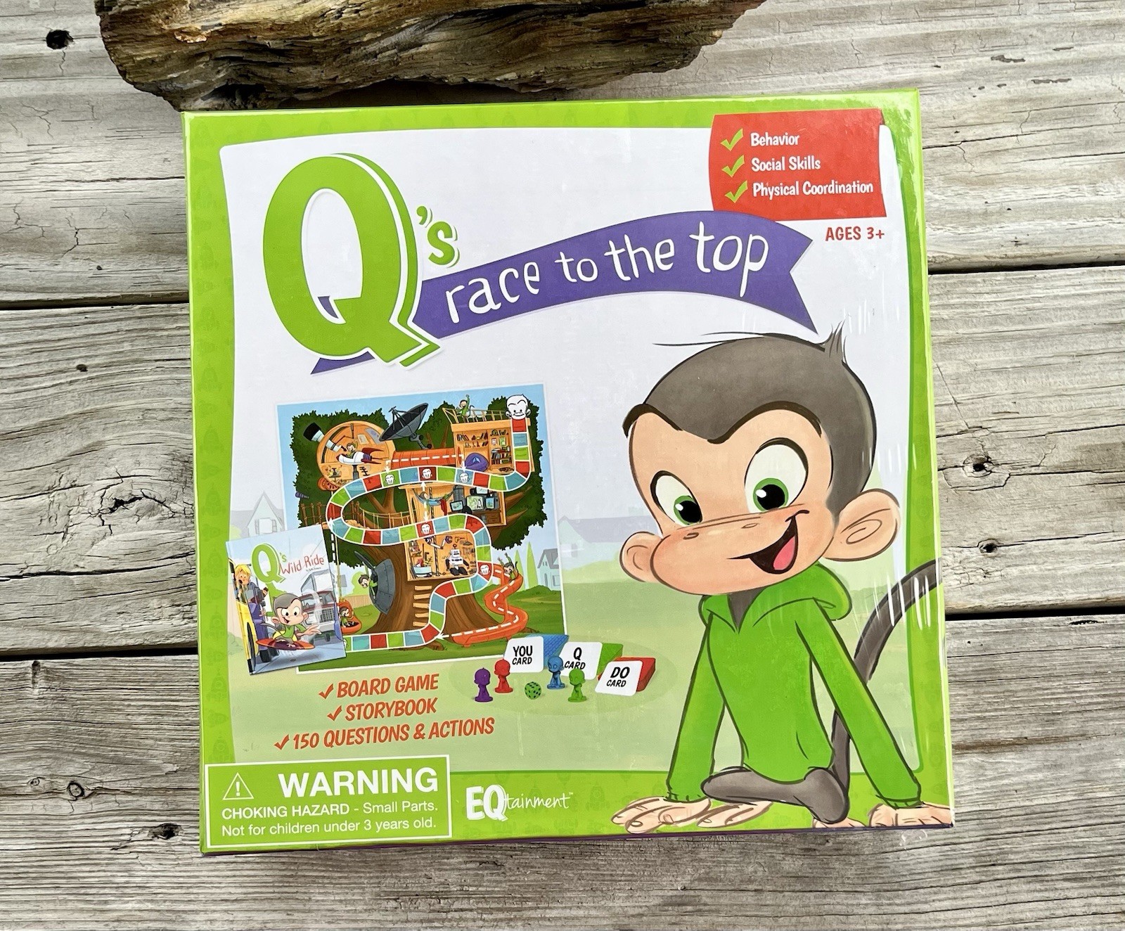 EQtainment Q’s Race To The Top Social Skills Board Game Ages 3 and older.