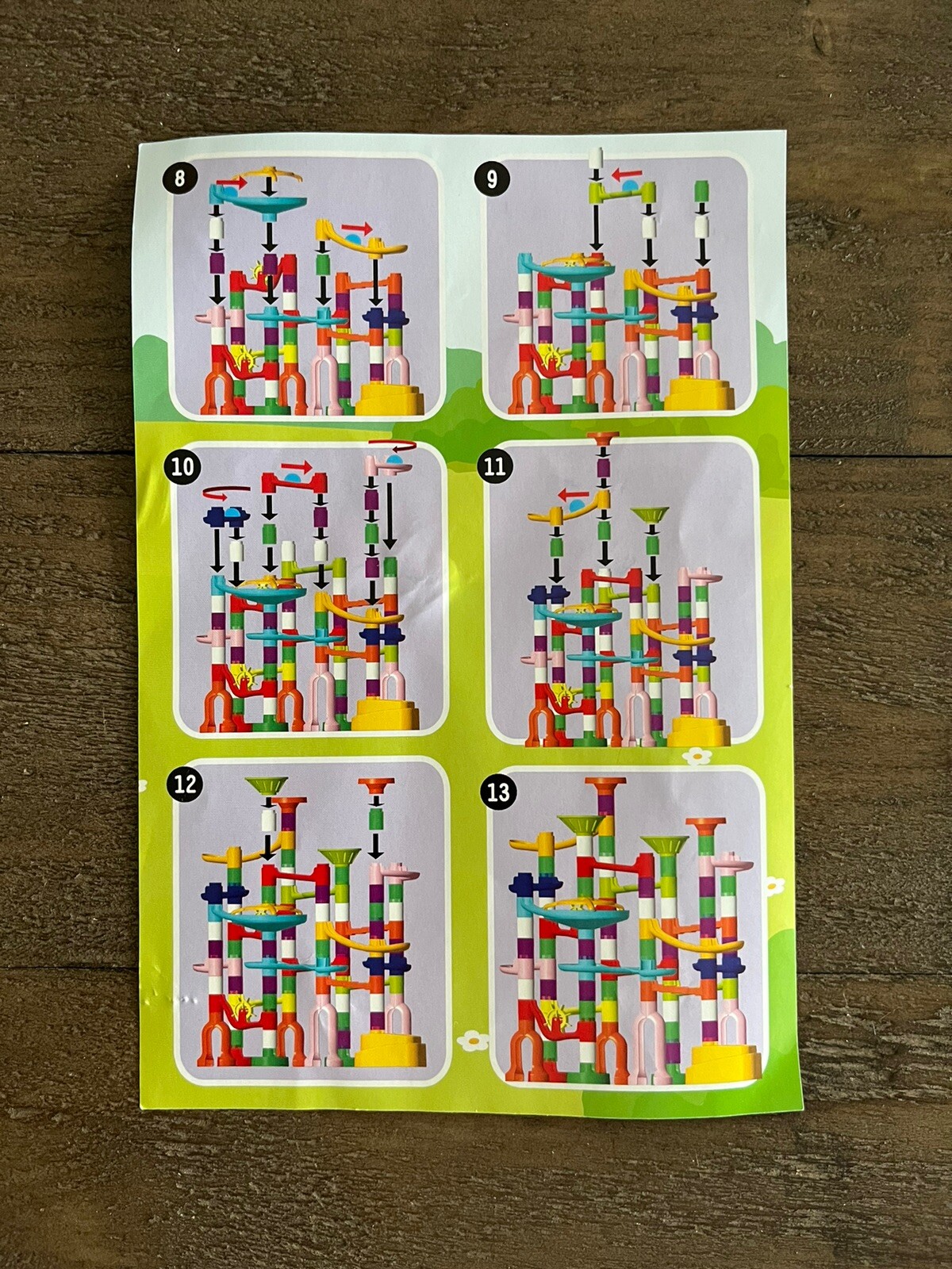 Marble Race Game 135 Pieces STEM Toy Ages 3+ Model 8104 ifollower Creative Fun!