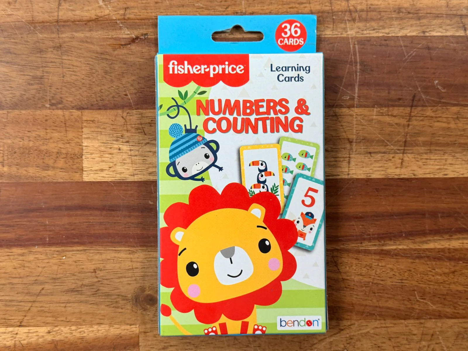 Fisher-Price Numbers & Counting Learning Cards – 36ct