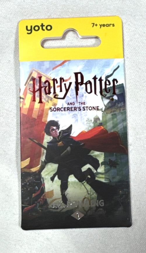 NEW UNOPENED YOTO HARRY POTTER AND THE SORCERER’S STONE AUDIO CARD