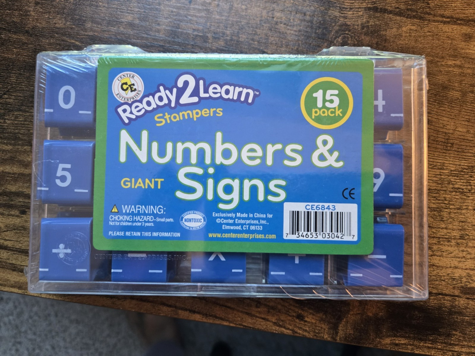 Ready 2 Learn Numbers & Signs, NEW/Sealed, 15 Pack, Stampers, Ages 3+
