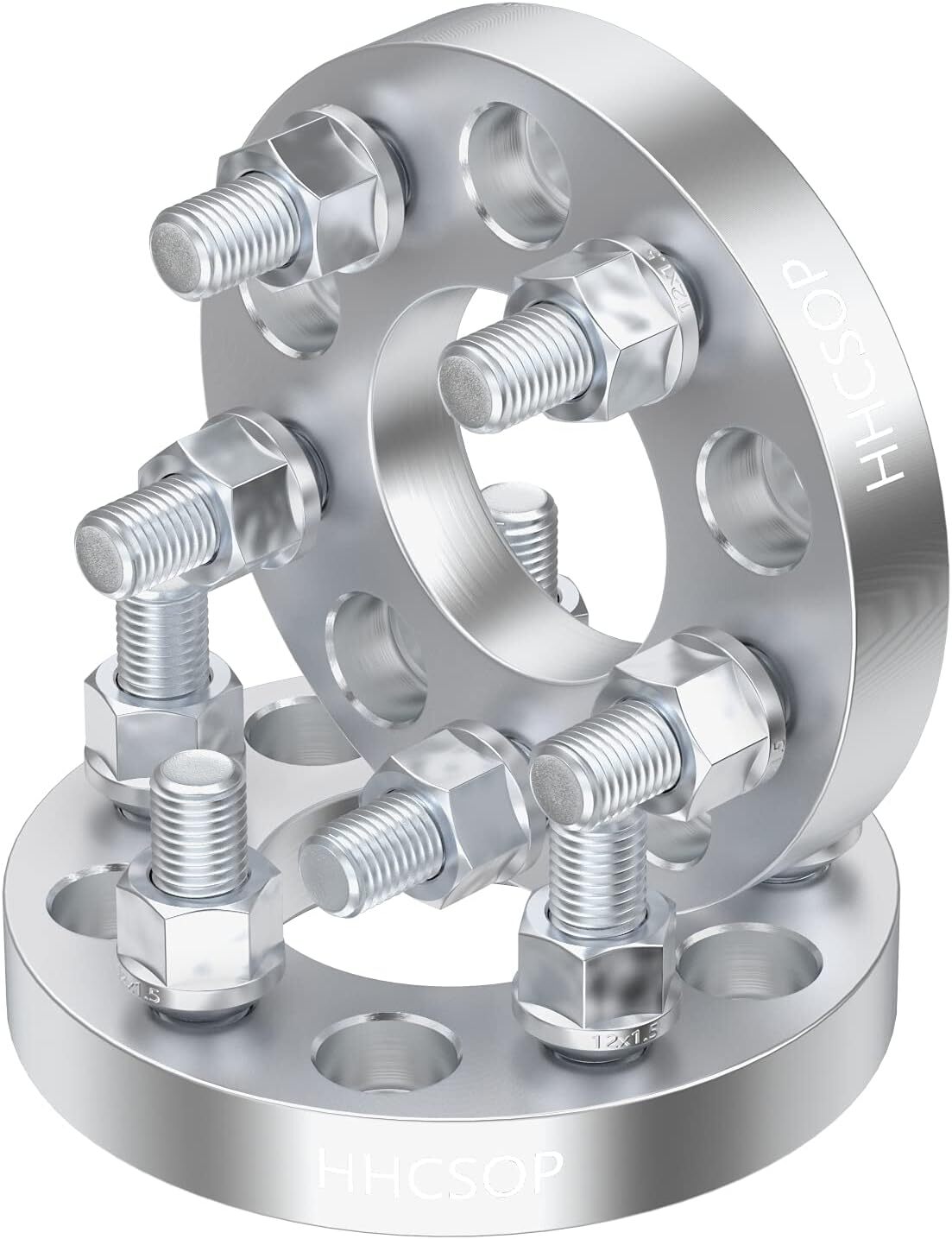 5x120mm Wheel Spacers 1″ (25mm) Hub Bore 72.56mm with M12x1.5 Studs for BMW E31