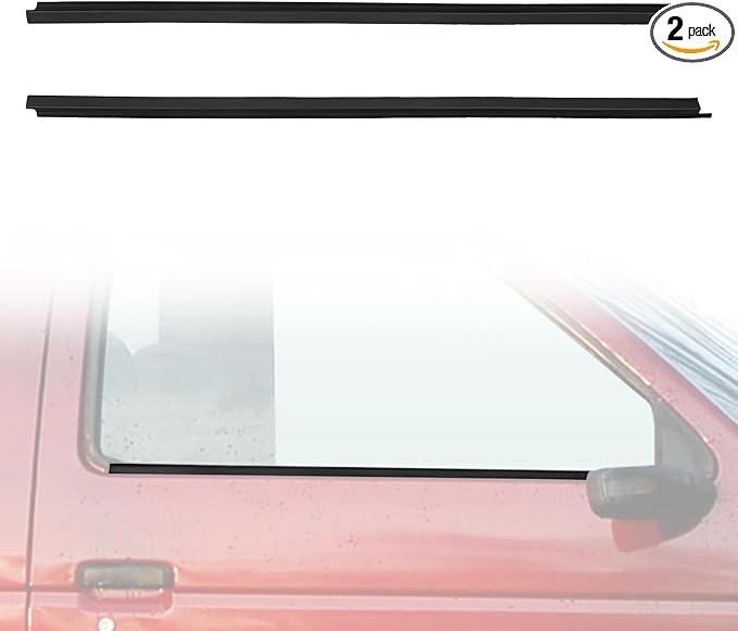 JDMON Weatherstrip Windows Trim Compatible with 1986-1994 Nissan Pickup D21