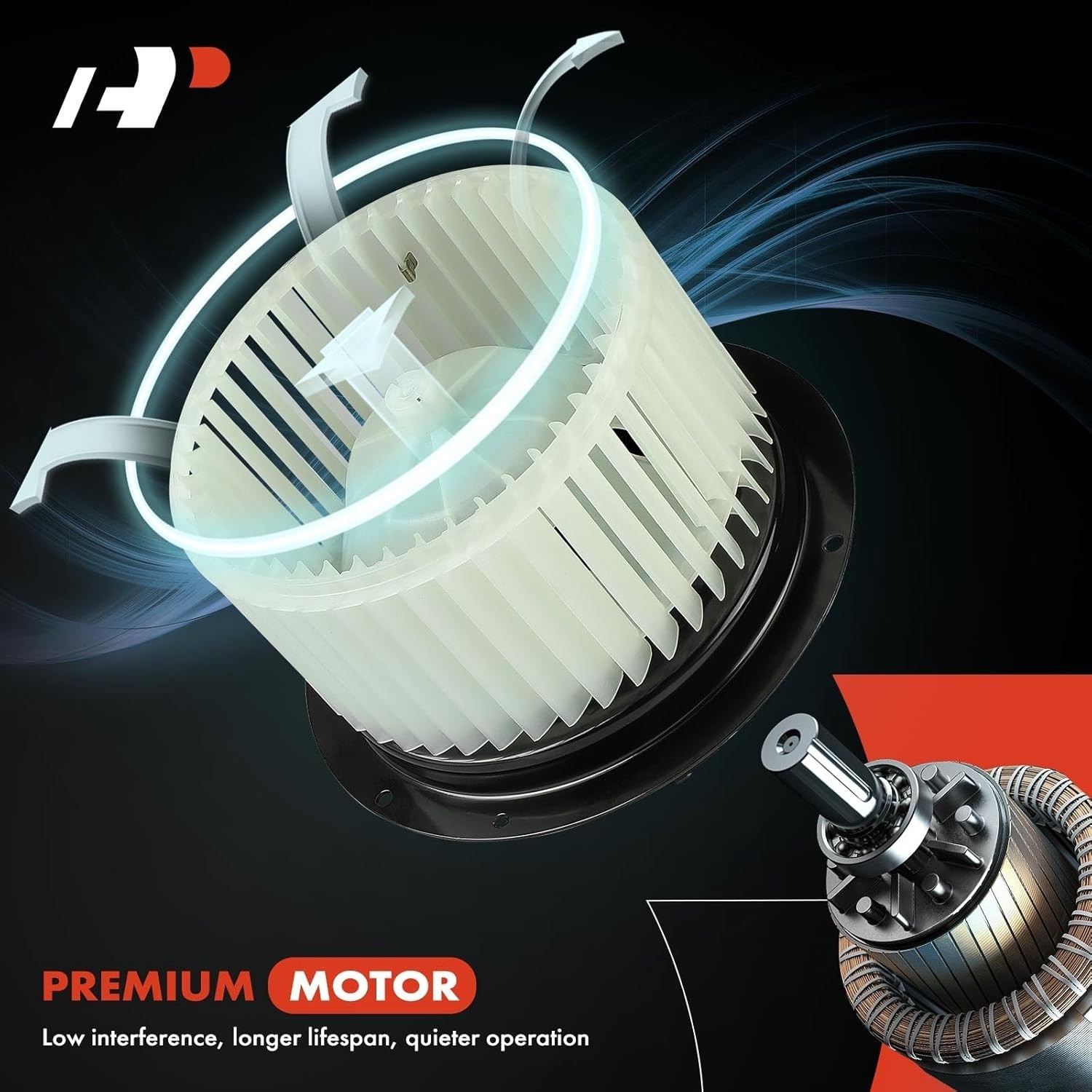 HVAC Heater Blower Motor Assembly Compatible with Peterbilt Vehicles – 325/330/3
