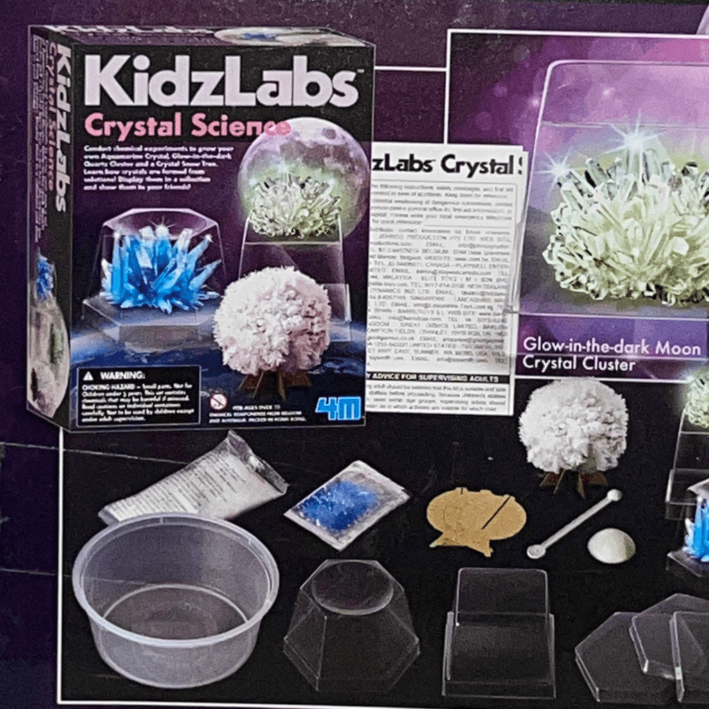 Kidz Labs Crystal Science/Grow Your Own Crystals-Brand new