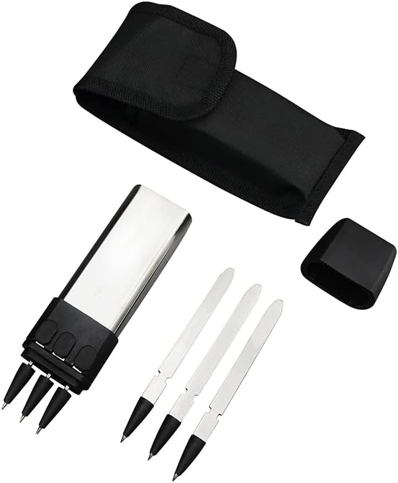 Ballistic Dart Launcher, Stainless Steel Forged, Accurate Shooting within 16Ft f
