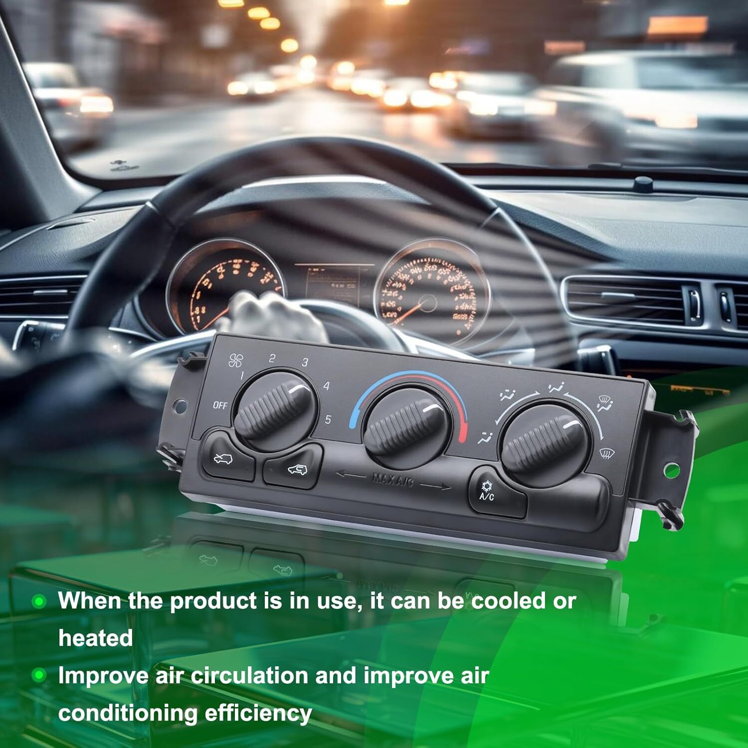 599-266 HVAC Heater Climate Control Module for 2002 Cadillac Escalade EXT