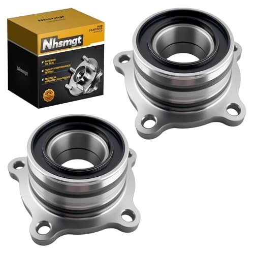 2X 512211 Rear Wheel Bearing and Hub Assembly Compatible with Toyota 512211 x2