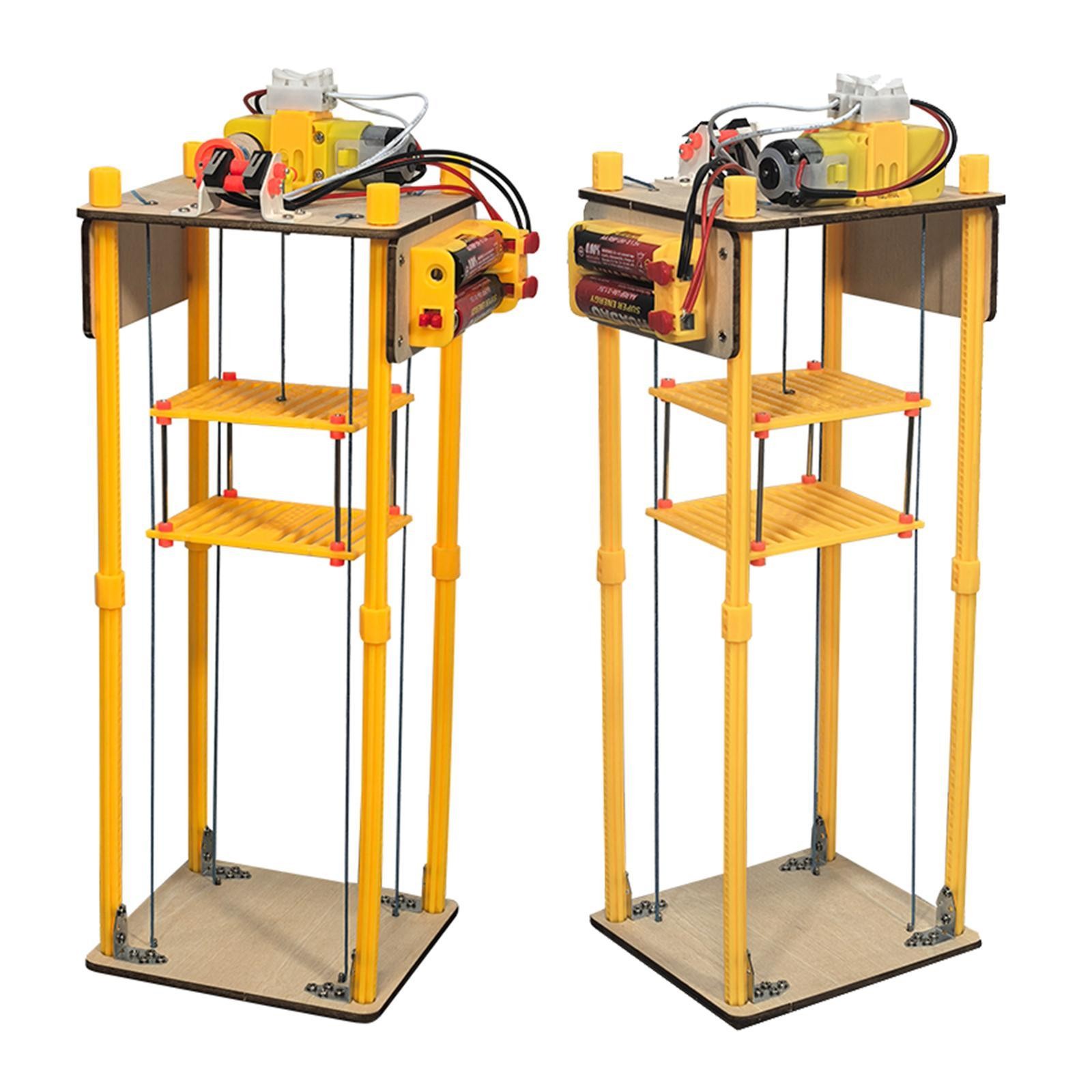 DIY Elevator Toy Science Experiment Physics Innovation Development Toy Creative