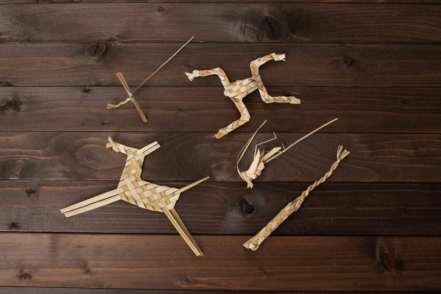 Japanese Grass Toy – Handmade Animal Toy Natural Craft