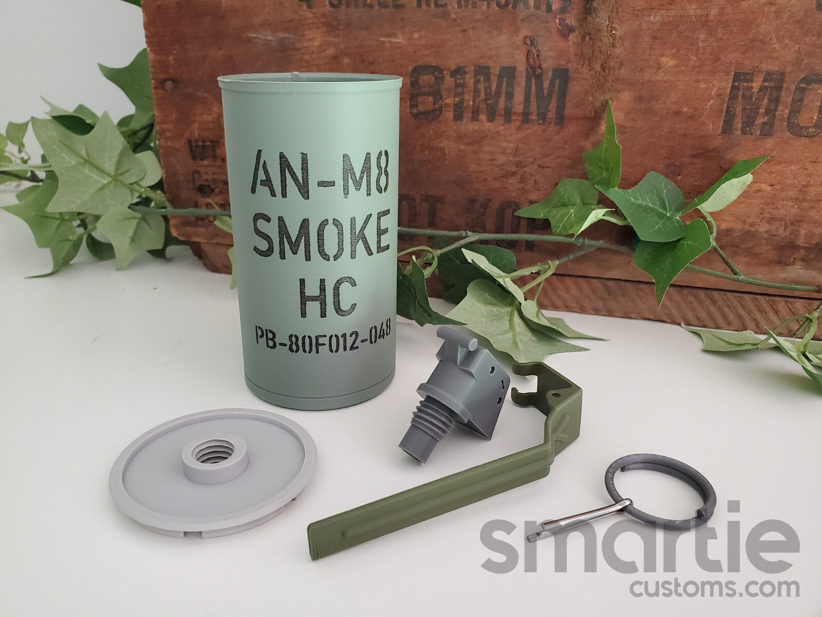 DUMMY AN-M8 HC Smoke Grenade – Accurate Size Replica