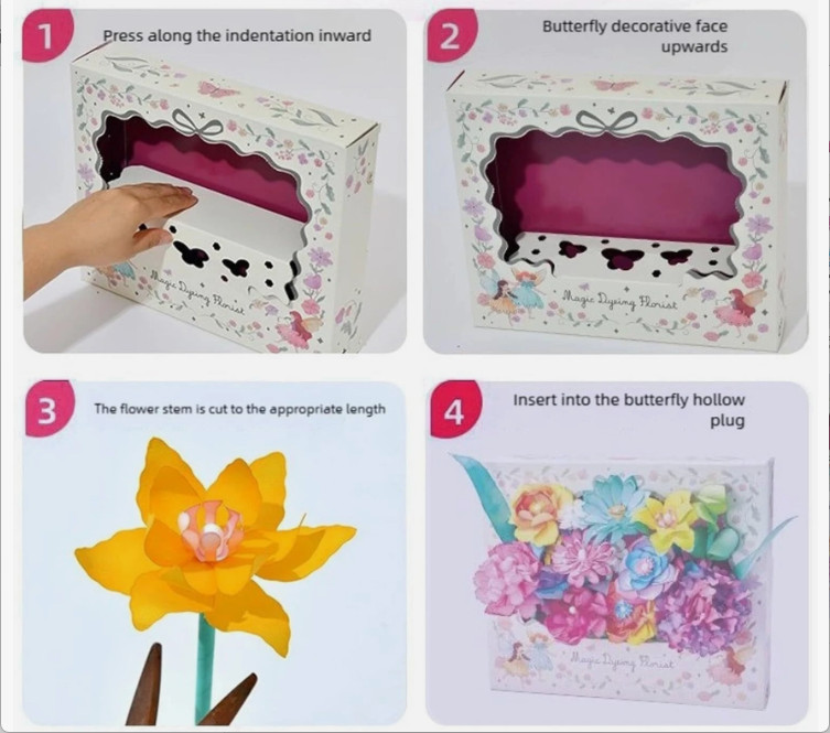 Art Kit Starhelio Magic Petal Flower DIY Flowers Bloomjoy Magic Petal Flower Kit