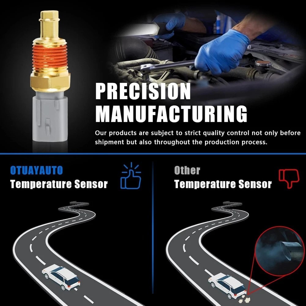 OTUAYAUTO 5149077AB Premium Engine Water Coolant Temperature Sensor –