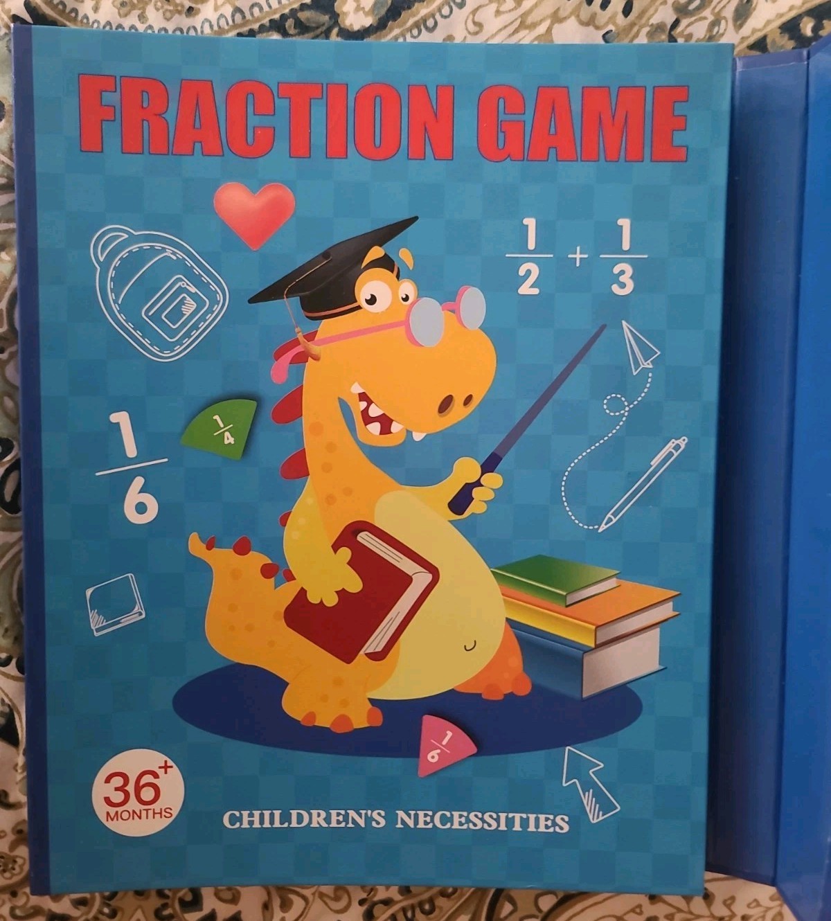 Score Learning Book Children’s Necessities Fraction Game Book Only