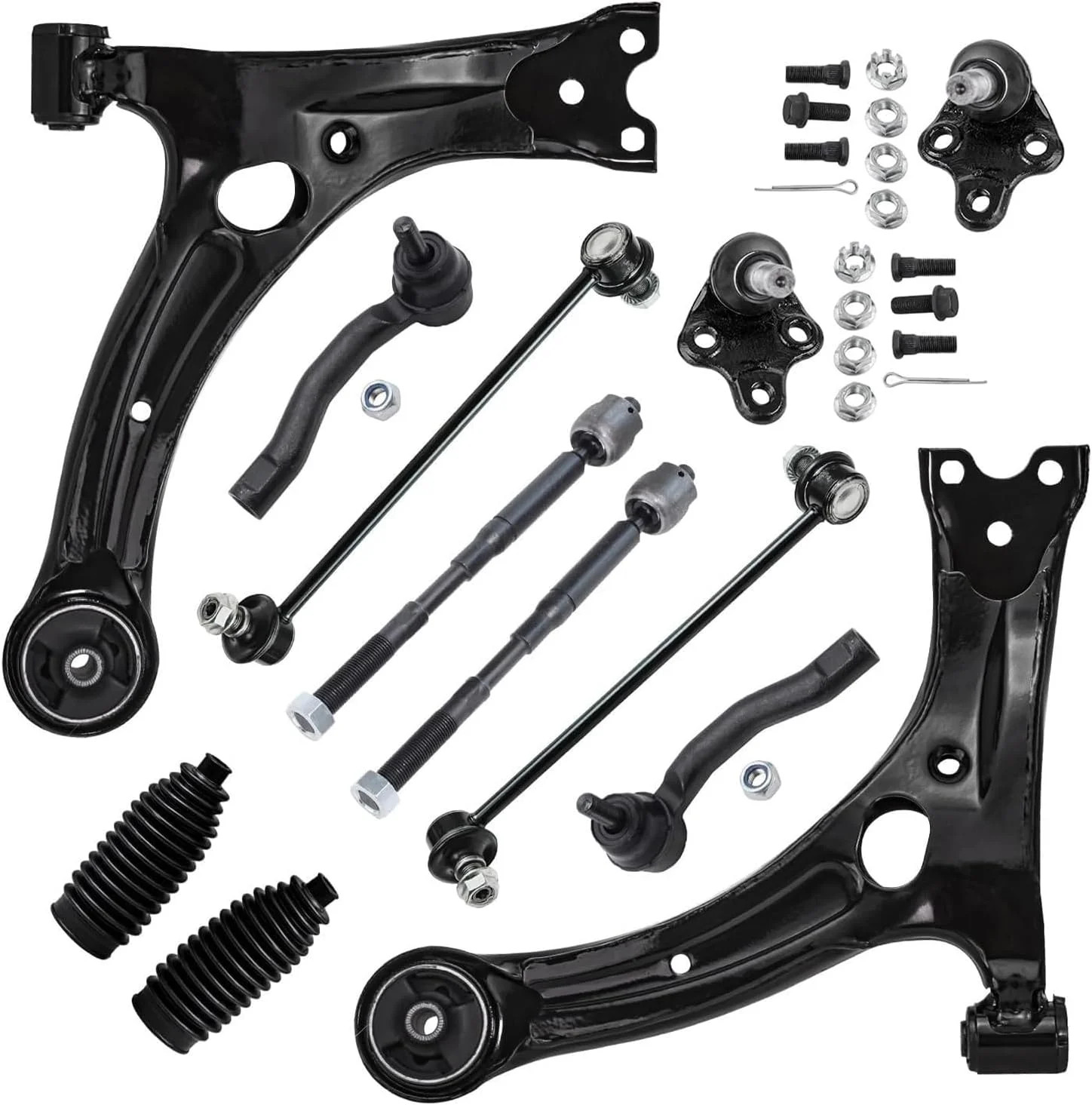 Detroit Axle – Front End 12pc Suspension Kit for Toyota Corolla 2003 2004 2005 2