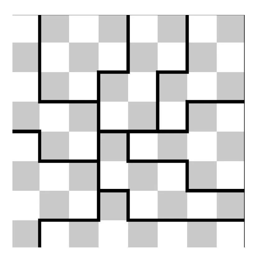 Adams Idiot’s Delight Checkerboard Puzzle – Modern Recreation of a Classic –