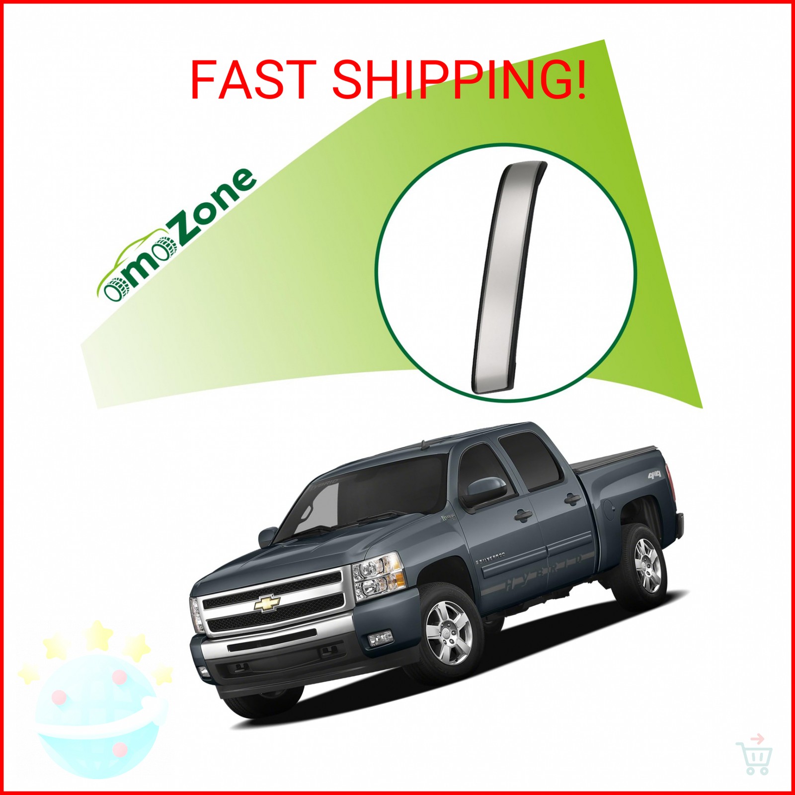 omoZone Interior Door Pull Handle Armrest Inside Grab Handle Front Left Driver S