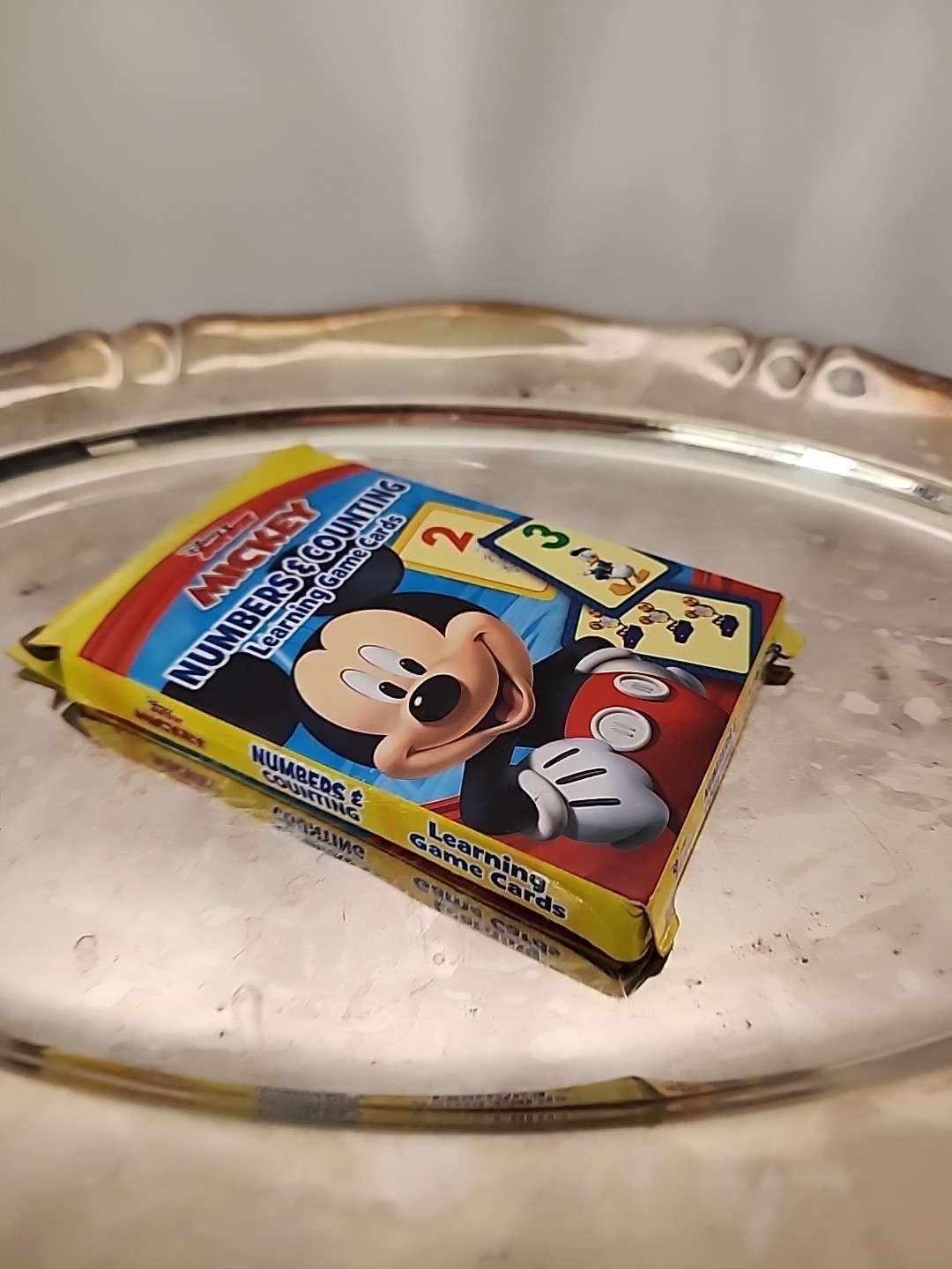 DISNEY MICKEY MOUSE FLASH CARDS NUMBERS & Counting