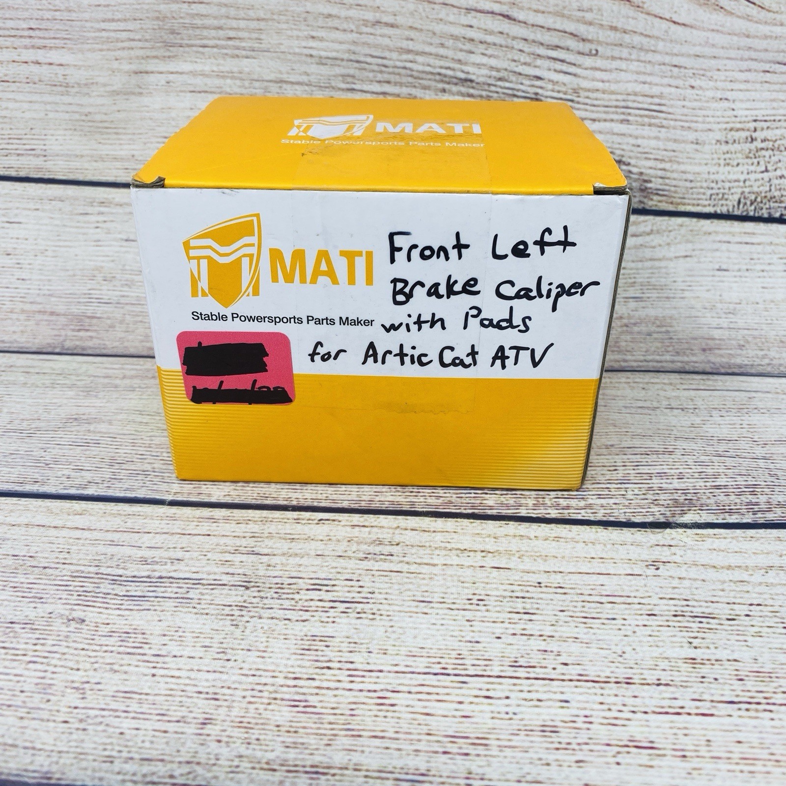 MATI Front Left Right Brake Caliper Set with Pads – AC008-Left – Artic Cat ATV