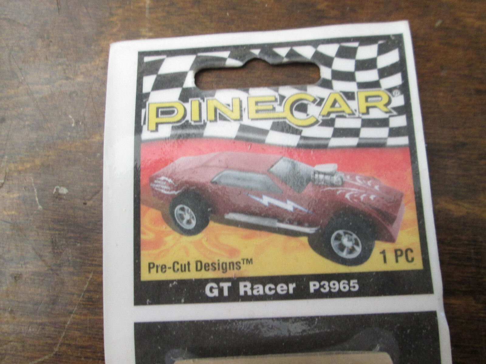 Pinecar PIN3965 Pre-Cut Designs, GT Racer