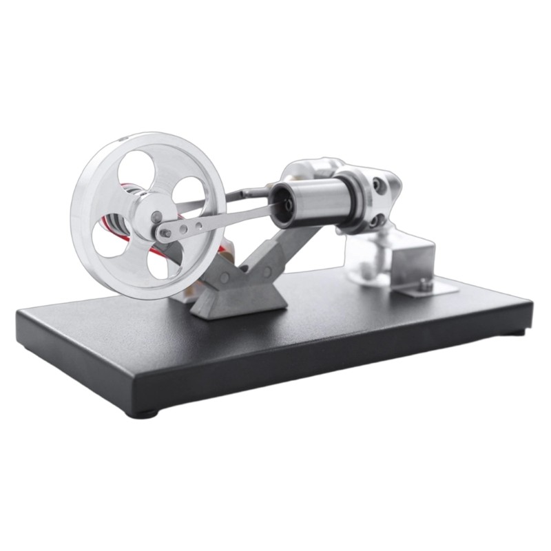 Metal Stirling Engine Model Thermal To Mechanical Energy Conversion Demonstrator