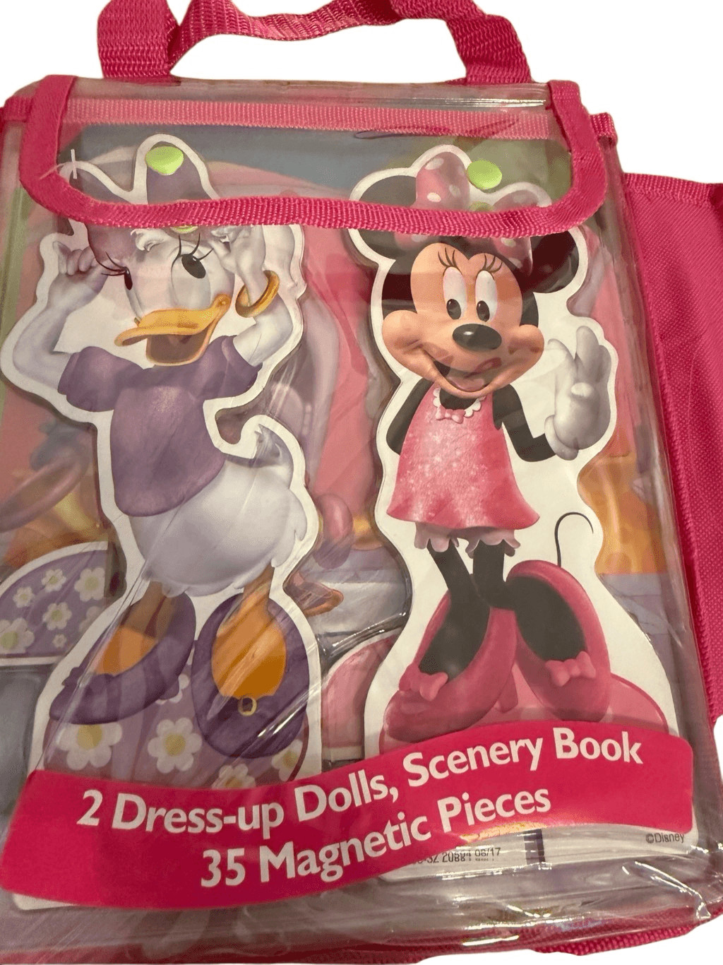 Brand New Minnie Mouse Daisy Duck Story Book Dress Up 33 Pieces