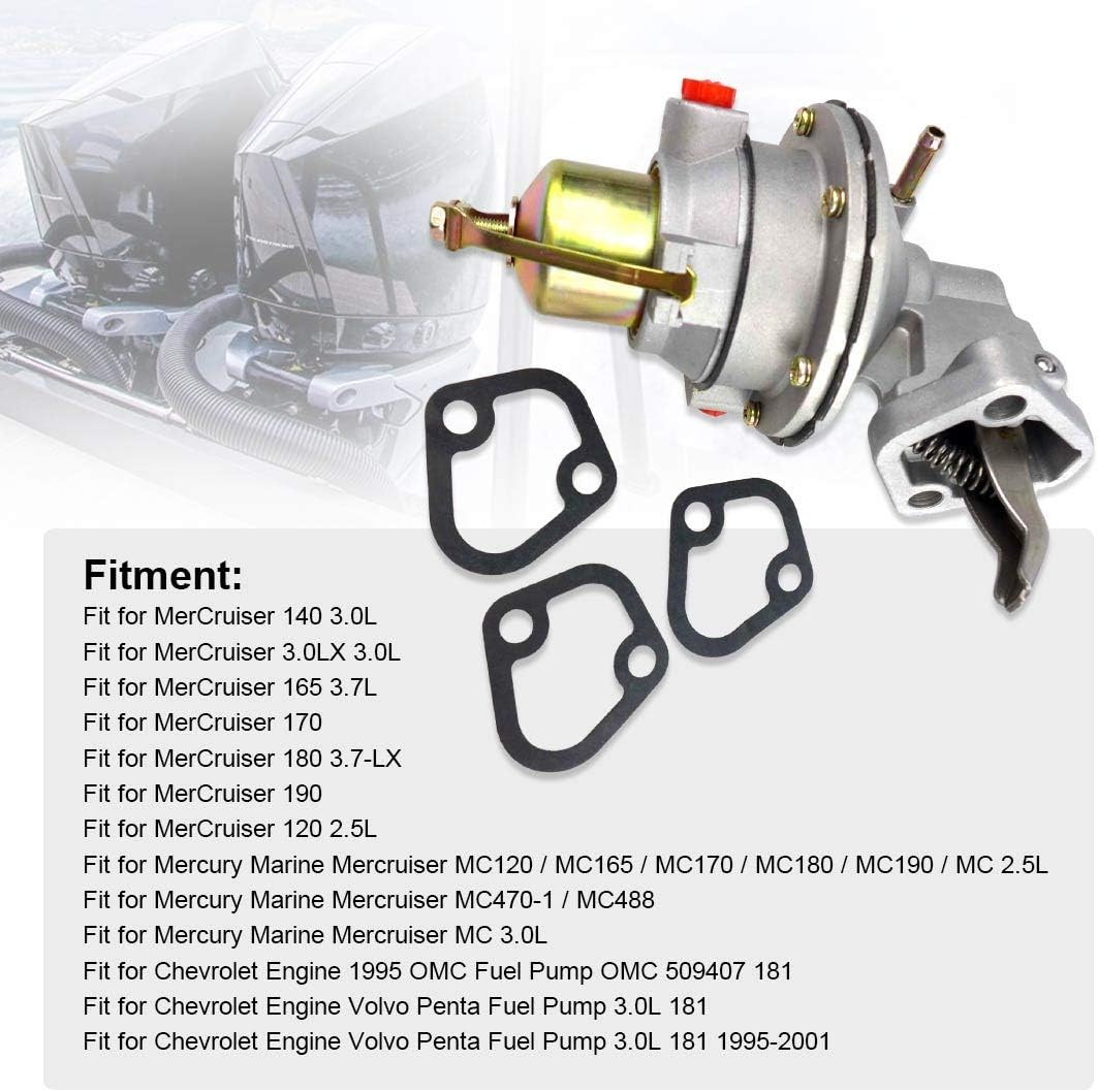 Mechanical Fuel Pump Fits for MerCruiser Mercury Marin MC120 MC165 MC170 MC180 M
